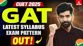 CUET General Aptitude Test Latest Syllabus and Exam Pattern 2025