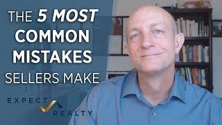 Mississippi Gulf Coast Real Estate Agent: The 5 Most Common Mistakes Sellers Make