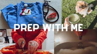 prep with me for three 12 hour shifts as a registered nurse in the ER vlog