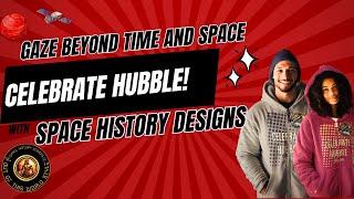 Celebrate Hubble! Personalized Full Zip Hoodies with Exclusive Space Patch | Space History Designs