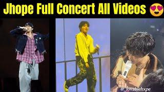 Jhope Full Concert All Videos  | Jhope Concert Unseen Videos