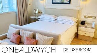 One Aldwych Deluxe Room Tour | London 5 Star Luxury Hotel