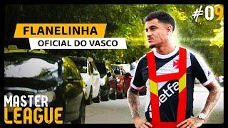 Philippe Coutinho flanelinha oficial do Vasco - Master Liga Gogosz Patch EP 09