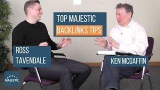 2. Top Majestic Backlinks Tips