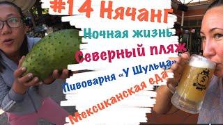 #14 Нячанг, февраль 2020. Ночная жизнь Нячанга. Едем на Северный пляж. Пивоварня «У Шульца». Кактус