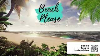 Beach Please - TV Welcome Guide (Tropical Background)