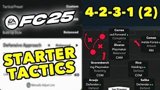 EA FC 25 - THE BEST META 4231 (2) STARTER CUSTOM TACTICS & PLAYER ROLES!  EA FC 25 Ultimate Team