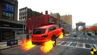 GTA 4 CRASH TESTING REAL CAR 633