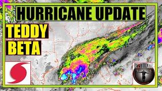 HURRICANE UPDATE! HELLS ANGELS looking Hurricane BETA Warnings in GULF Hurricane Teddy