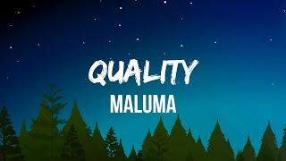 Maluma - Quality (Letra/Lyrics)