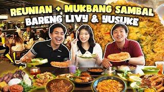 MUKBANG DI WARUNG SAMBAL VIRAL &  LIFE UPDATE FT. LIVY & YUSUKE!