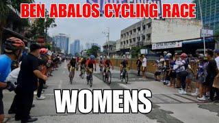 WOMENS CATEGORY  BEN ABALOS CYCLING RACE