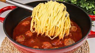You have never eaten such delicious pasta! It's so delicious I cook it every day!