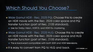 HDR Color Grading Tips Using Apple Final Cut Pro X