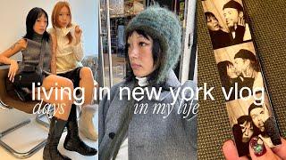 week in my life in New York | intentional quality time, best vintage shop, date night, 30’s diaries