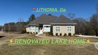 ️LUXURY FULL REMODEL️What do you guys think of this Lake home in Lithonia, Ga.?