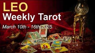 LEO "THIS MESSAGE CHANGES EVERYTHING!"  Weekly Tarot Reading March 10th-16th 2025 #leo  #weeklytarot