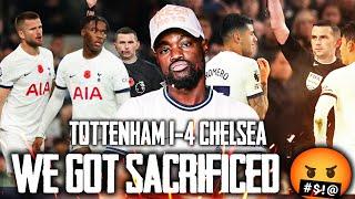 IM DEVASTATED!!! 9 MEN WE ENDED UP GETTING SACRIFICED  Tottenham 1-4 Chelsea EXPRESSIONS REACTS