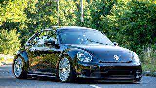 VW Beetle stanced nullbar + apr  tuning