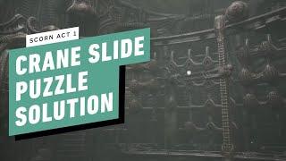 Scorn: Act 1 - Crane Slide Puzzle Solution