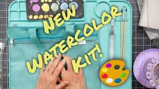 New Diamond Press Watercolor Kit // Unbox - Swatch - Review