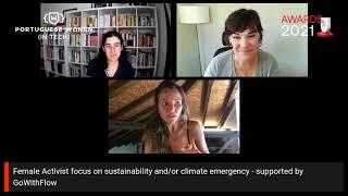 PWIT Awards 2021 - Female Activist focus on sustainability and/or climate emergency