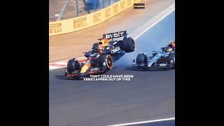 Max Verstappen and Lewis Hamilton Make Contact At The 2024 Hungarian Grand Prix  #formula1 #f1