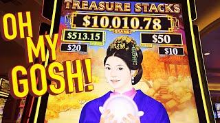 NEW TREASURE STACKS SLOT MACHINE!!!!!!!!!!