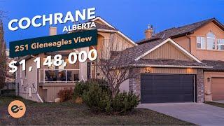 Discover Luxury Living in Cochrane’s Gleneagles Community for $1,148,000!