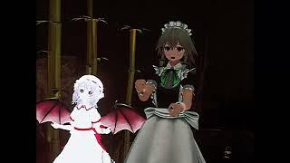 remilia bandxz ~ i wont pass ! +sakuya4d (Official Music Video) #9ensokyo #touhou