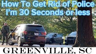 Running Off Greenville, SC County Sheriff w/Cameras w/@forofficersafety