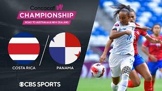 Costa Rica vs. Panama: Extended Highlights | CONCACAF W Championship | CBS Sports Attacking Third