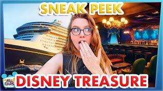 EXCLUSIVE SNEAK PEEK! I Went Inside Disney's NEW Cruise Ship -- Disney Treasure