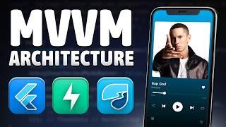 Flutter Spotify Clone - MVVM Architecture Full Course For Beginners | Python, FastAPI, Riverpod