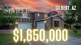 Seville Golf and Country Club | Gilbert Arizona - Inside a $1.6M home