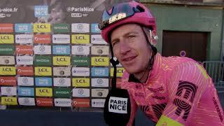 Harry Sweeny - Interview at the start - Stage 5 - Paris-Nice 2024