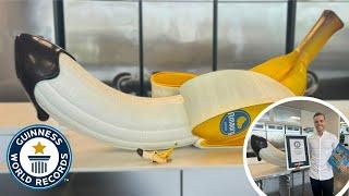 Chef Amaury's Giant Chocolate Banana - Guinness World Records