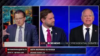 SBTN Morning: JD Vance và Tim Walz 'xứng đáng' ứng cử tổng thống hơn Trump và Harris