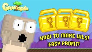 How to become rich in Growtopia easily and get WLS