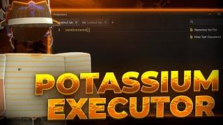 NEW Potassium Executor 2025 | BEST Roblox Potassium Executor | Potassium Script Menu | Free Download