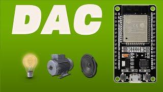 🟢ESP32 salidas analógicas DAC