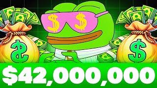 Krypto News: Wall Street Pepe sammelt $42 Millionen im Presale! Hat dieser Meme Coin 100x Potenzial?