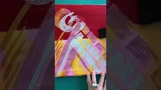 brushstroke abstract batik