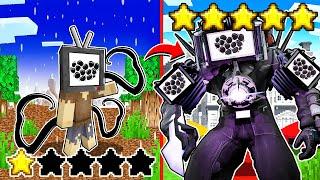 Hachi TV Man Song Trùng Từ 1 Sao Tiến Hóa Lên 5 Sao Trong Minecraft