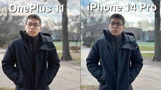 iPhone 14 Pro vs OnePlus 11 Camera Comparison / Better than I Thought!