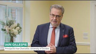 Professor Iain Gillespie, Principal and Vice-Chancellor of the University of Dundee