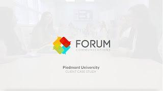 Piedmont University: A Case Study