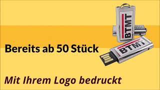 USB Sticks mit Logo als Top Werbeartikel mit Ihrem Branding veredelt