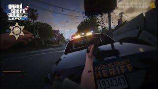 MOST REALISTIC AND BIGGEST SHOOTOUT IN LSPDFR | MULTIPLE OFFICERS DOWN - LASD