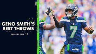 Geno Smith's Best Throws Through Week 10 | 2022 Seahawks